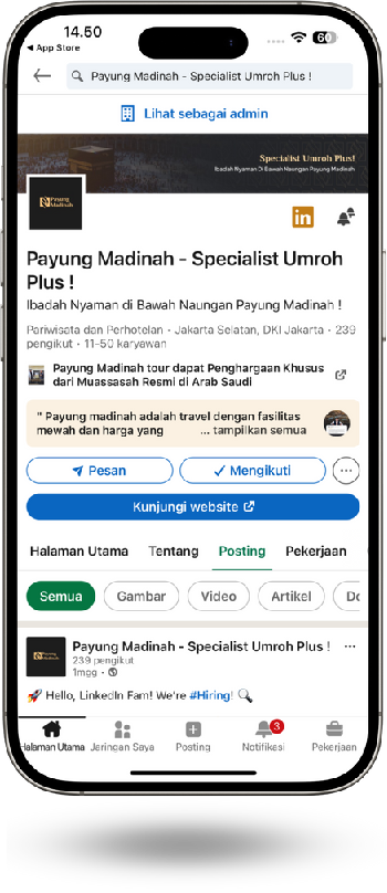HIPMI Sumsel di Google